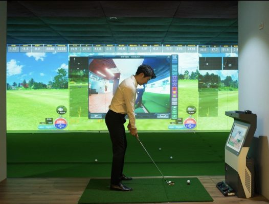 Không gian phòng tập golf 3D
